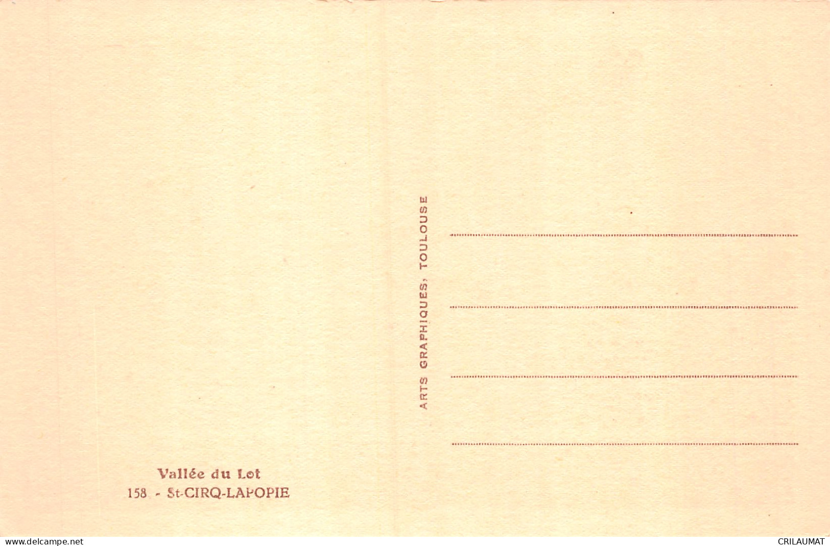 46-SAINT CIRQ LAPOPIE-N°5154-B/0145 - Other & Unclassified