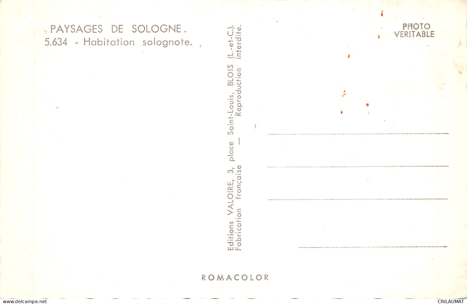 41-SOLOGNE-N°5154-B/0055 - Sonstige & Ohne Zuordnung