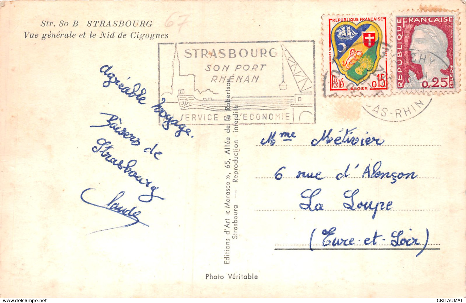 67-STRASBOURG-N°5154-F/0183 - Strasbourg