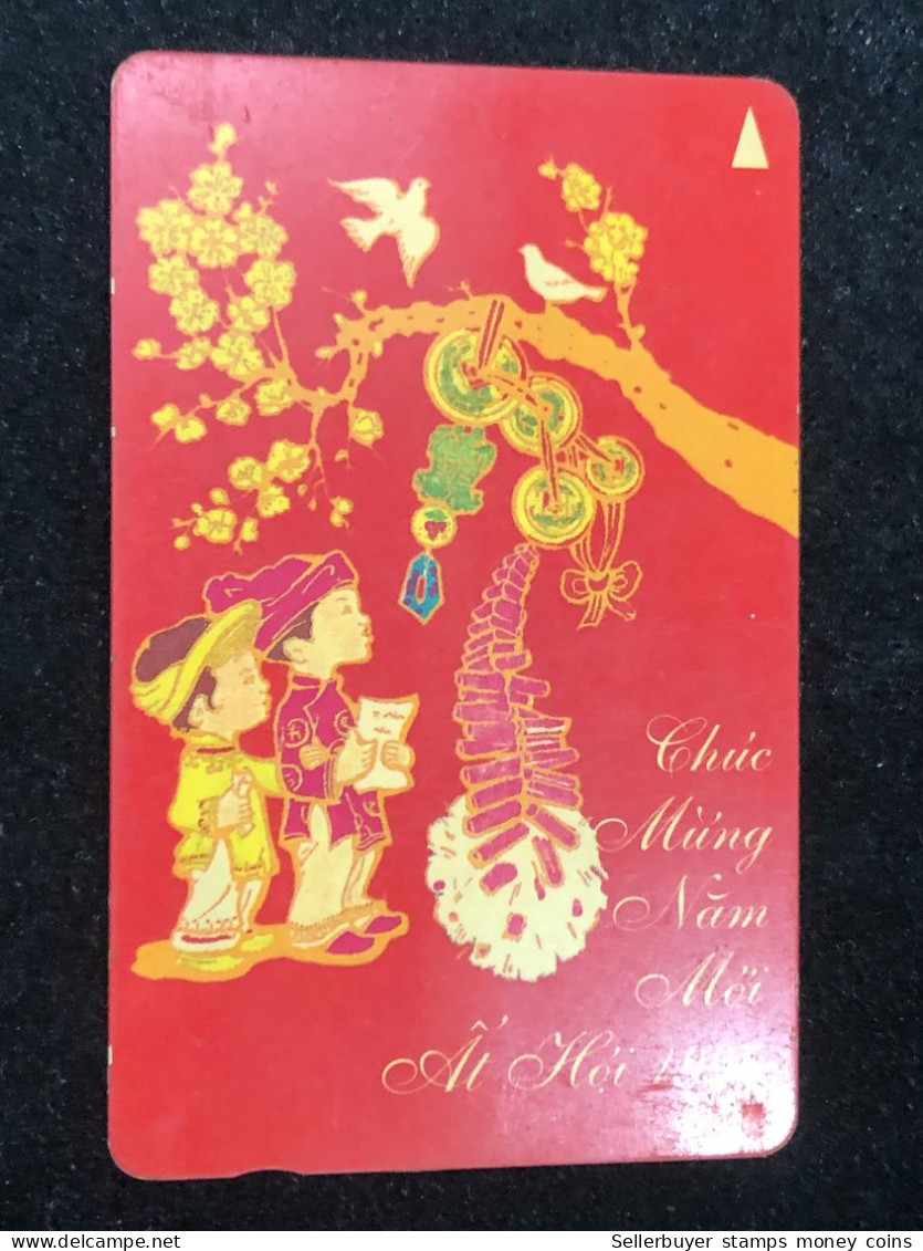 Card Phonekad Vietnam(lunar New Year 1995- 60 000dong-1995)-1pcs - Viêt-Nam
