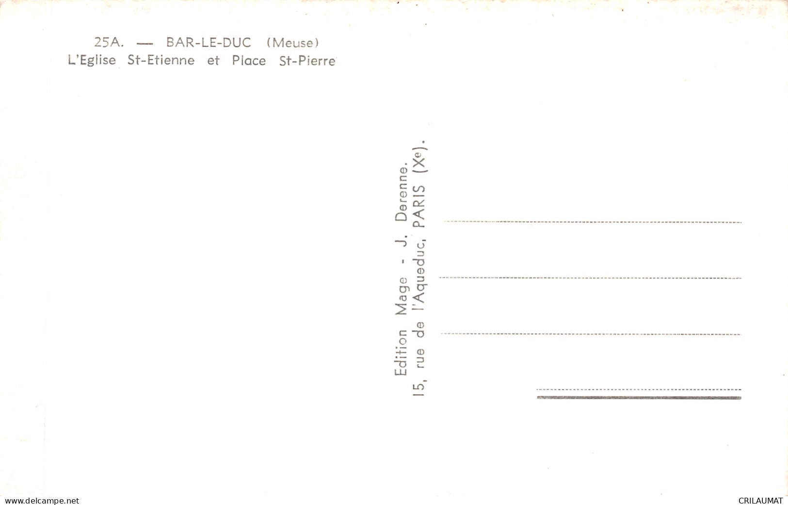 55-BAR LE DUC-N°5154-D/0205 - Bar Le Duc