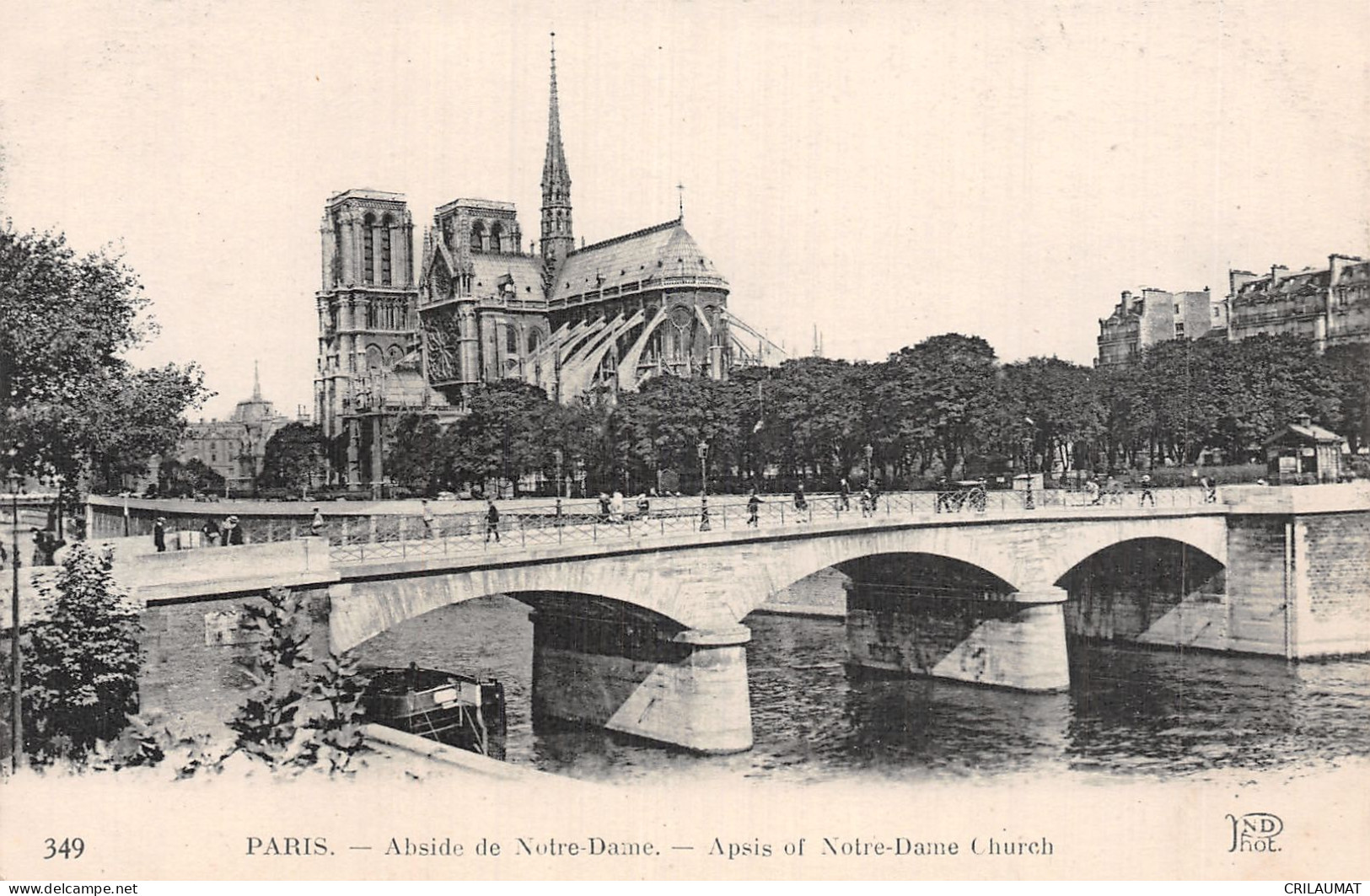 75-PARIS NOTRE DAME-N°5154-D/0143 - Notre Dame De Paris