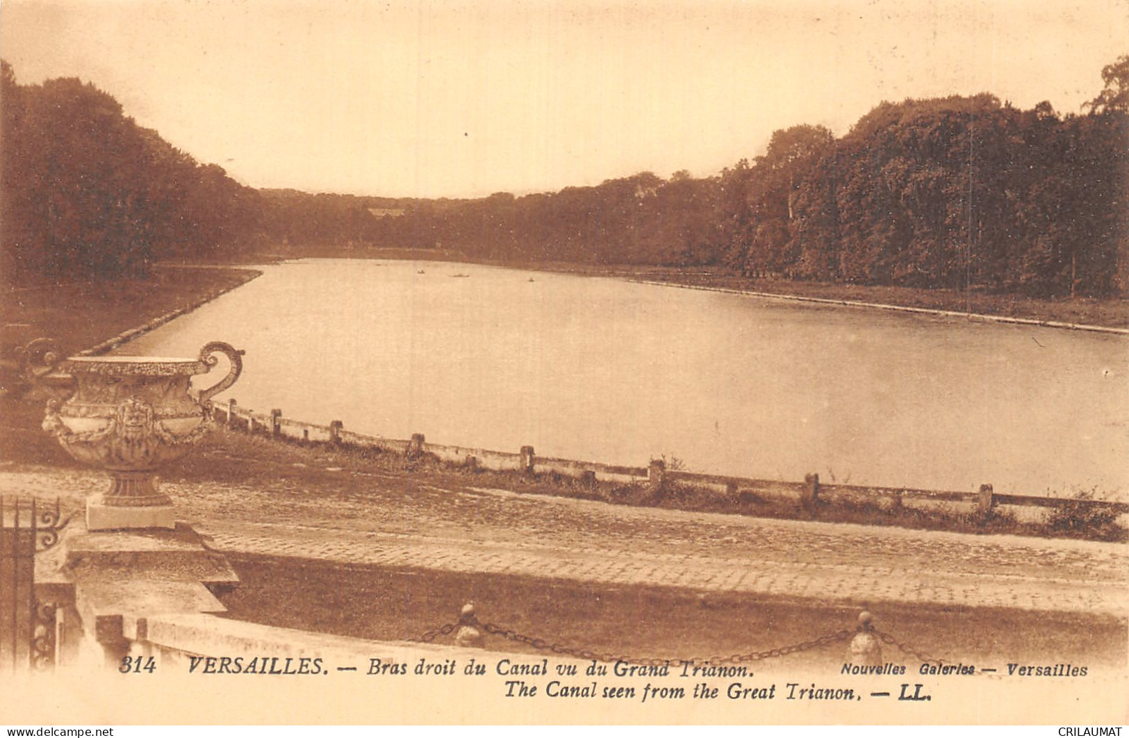 78-VERSAILLES BRAS DROIT DU CANAL-N°5154-D/0131 - Versailles (Schloß)