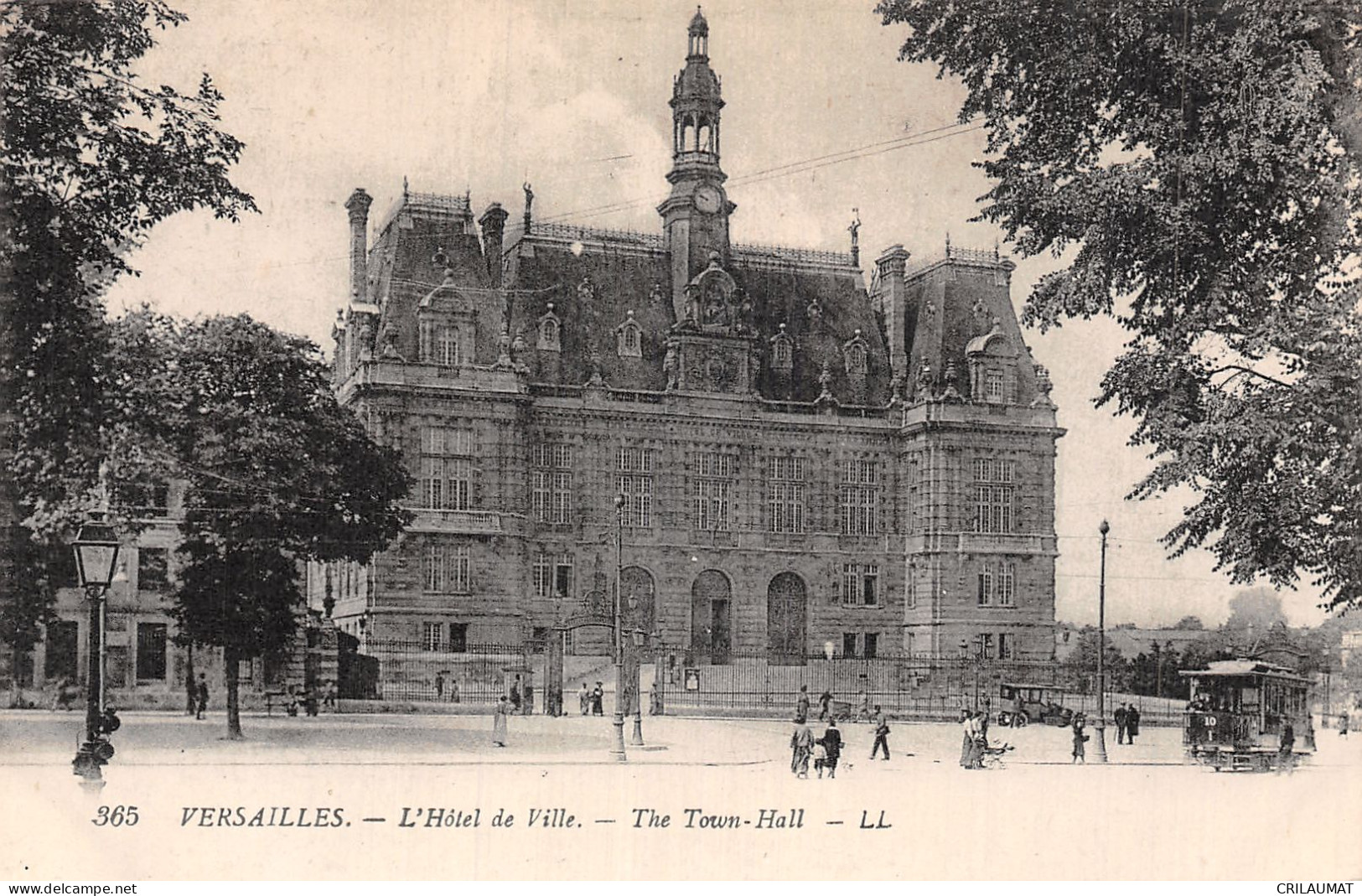 78-VERSAILLES HOTEL DE VILLE-N°5154-D/0099 - Versailles (Schloß)