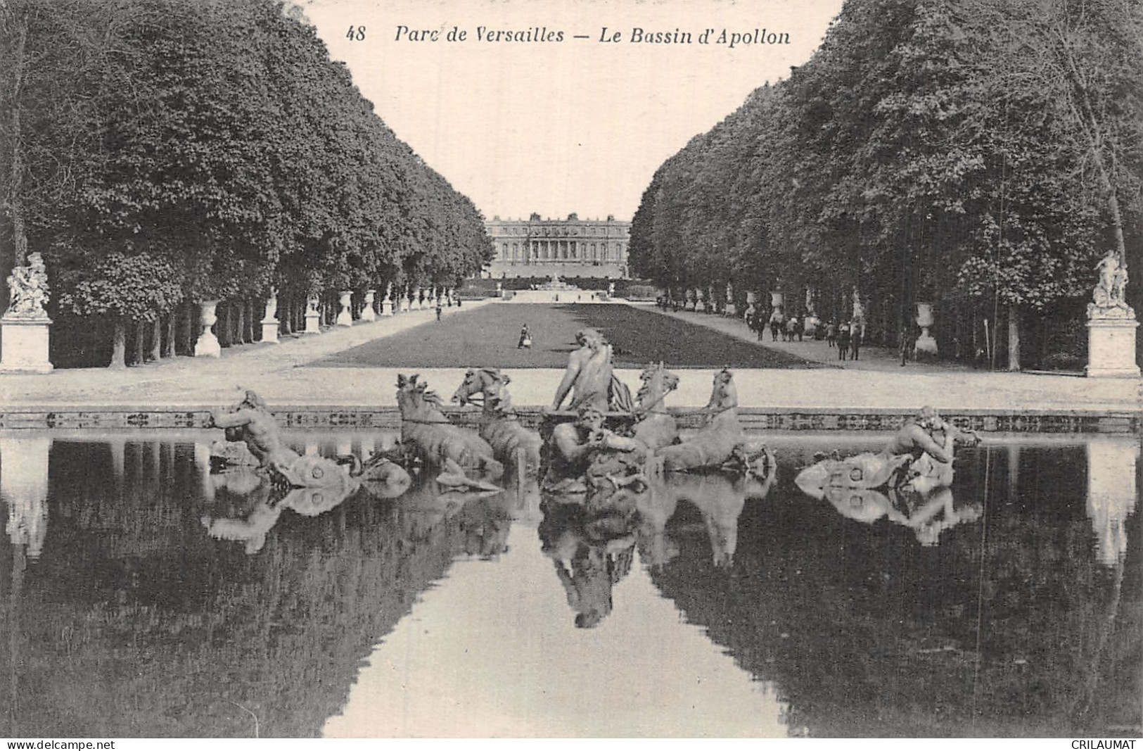 78-VERSAILLES LE PARC-N°5154-D/0091 - Versailles (Château)