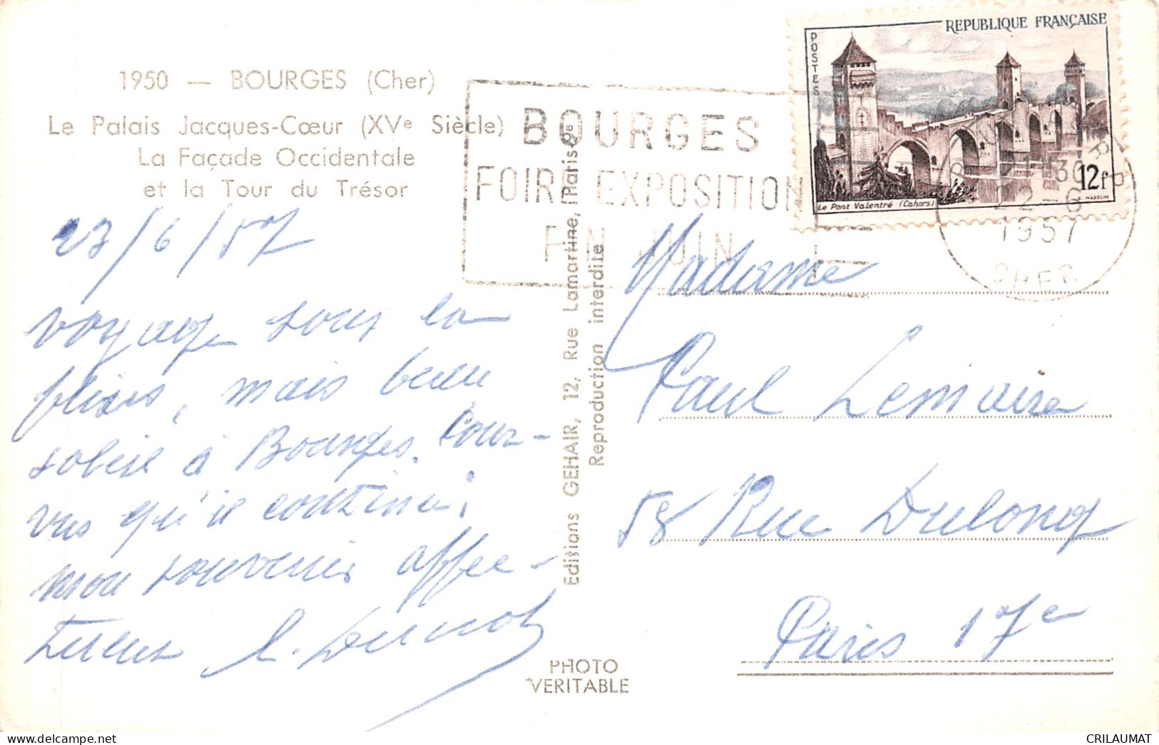 18-BOURGES-N°5154-H/0241 - Bourges