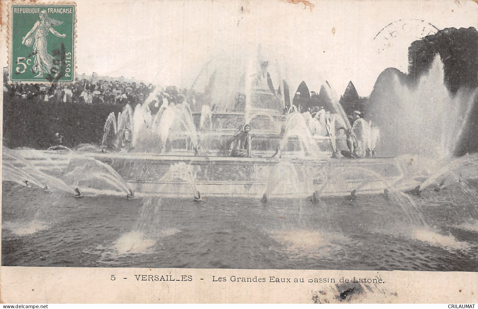 78-VERSAILLES LES GRANDES EAUX-N°5154-H/0209 - Versailles (Castello)