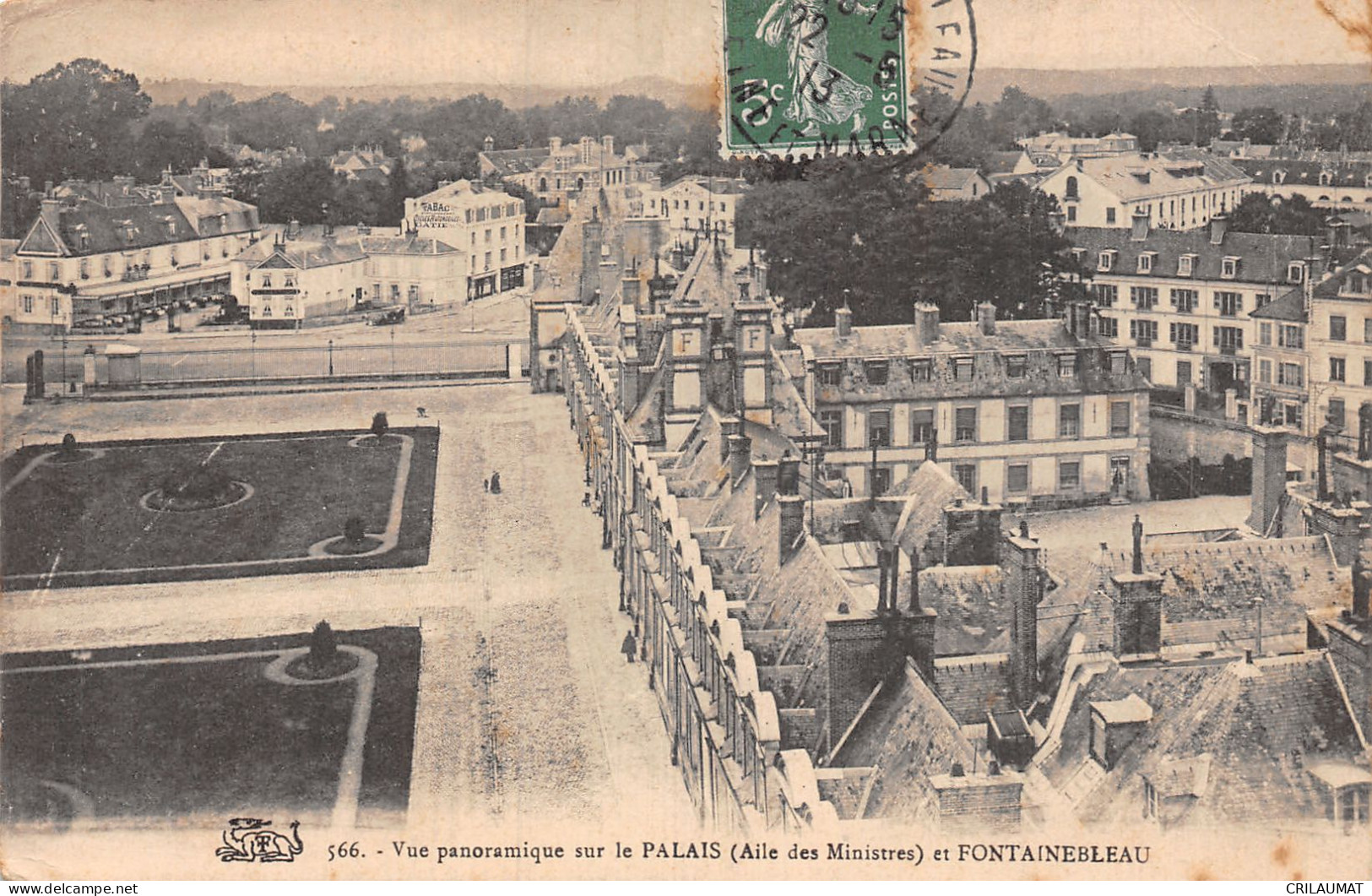77-FONTAINEBLEAU LE PALAIS-N°5154-H/0155 - Fontainebleau