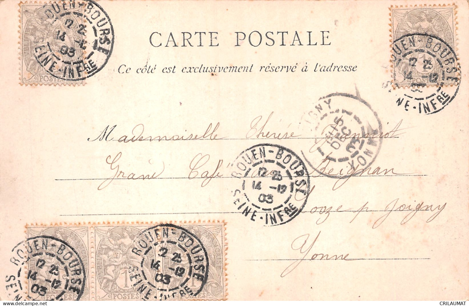 76-FRANQUEVILLE-N°5154-H/0059 - Other & Unclassified