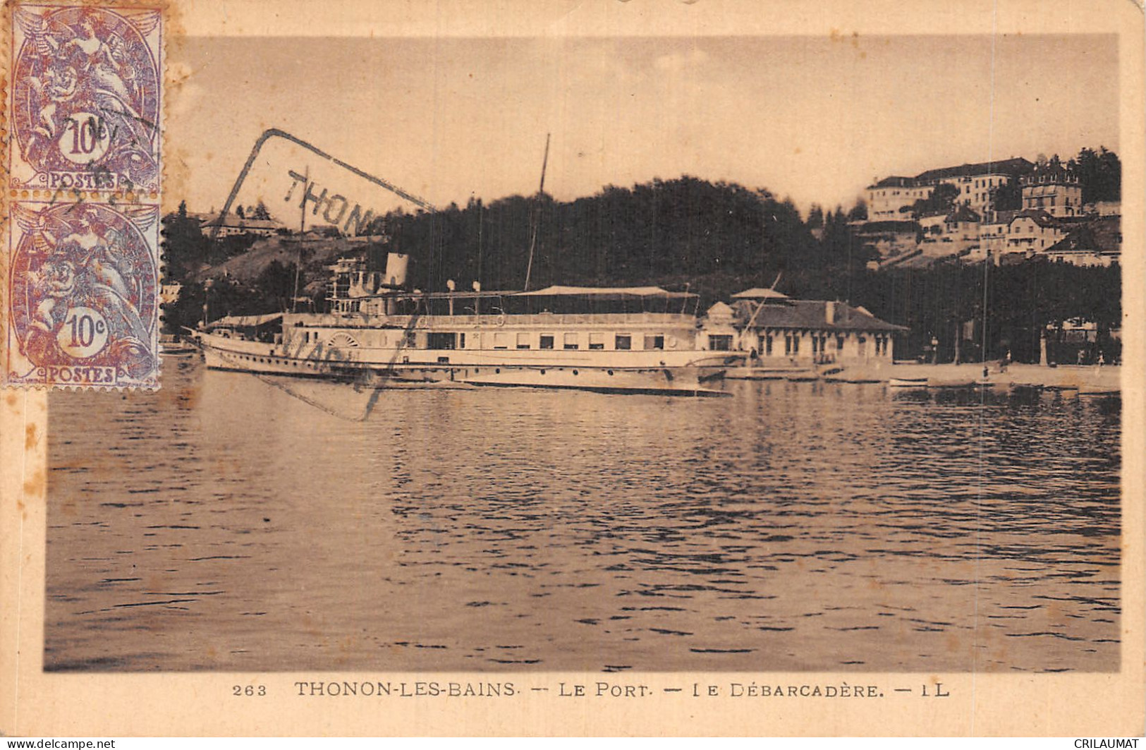 74-THONON LES BAINS-N°5154-H/0021 - Thonon-les-Bains