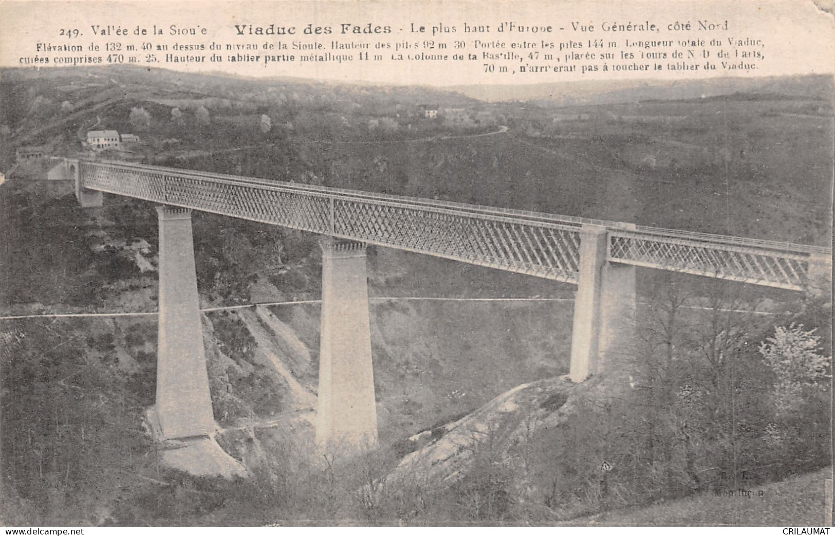 63-VIADUC DES FADES-N°5154-G/0301 - Other & Unclassified