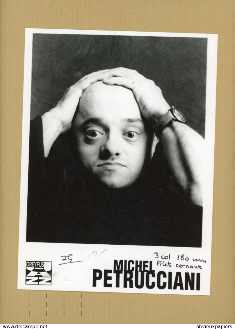 LE CHANTEUR  MUSICIEN  PIANISTE COMPOSITEUR  MICHEL PETRUCCIANI - Beroemde Personen