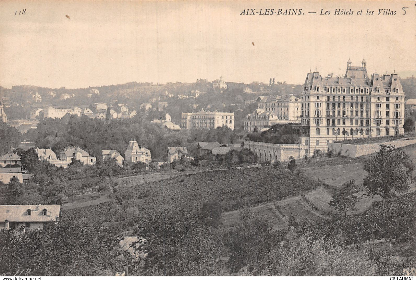 73-AIX LES BAINS-N°5154-G/0255 - Aix Les Bains