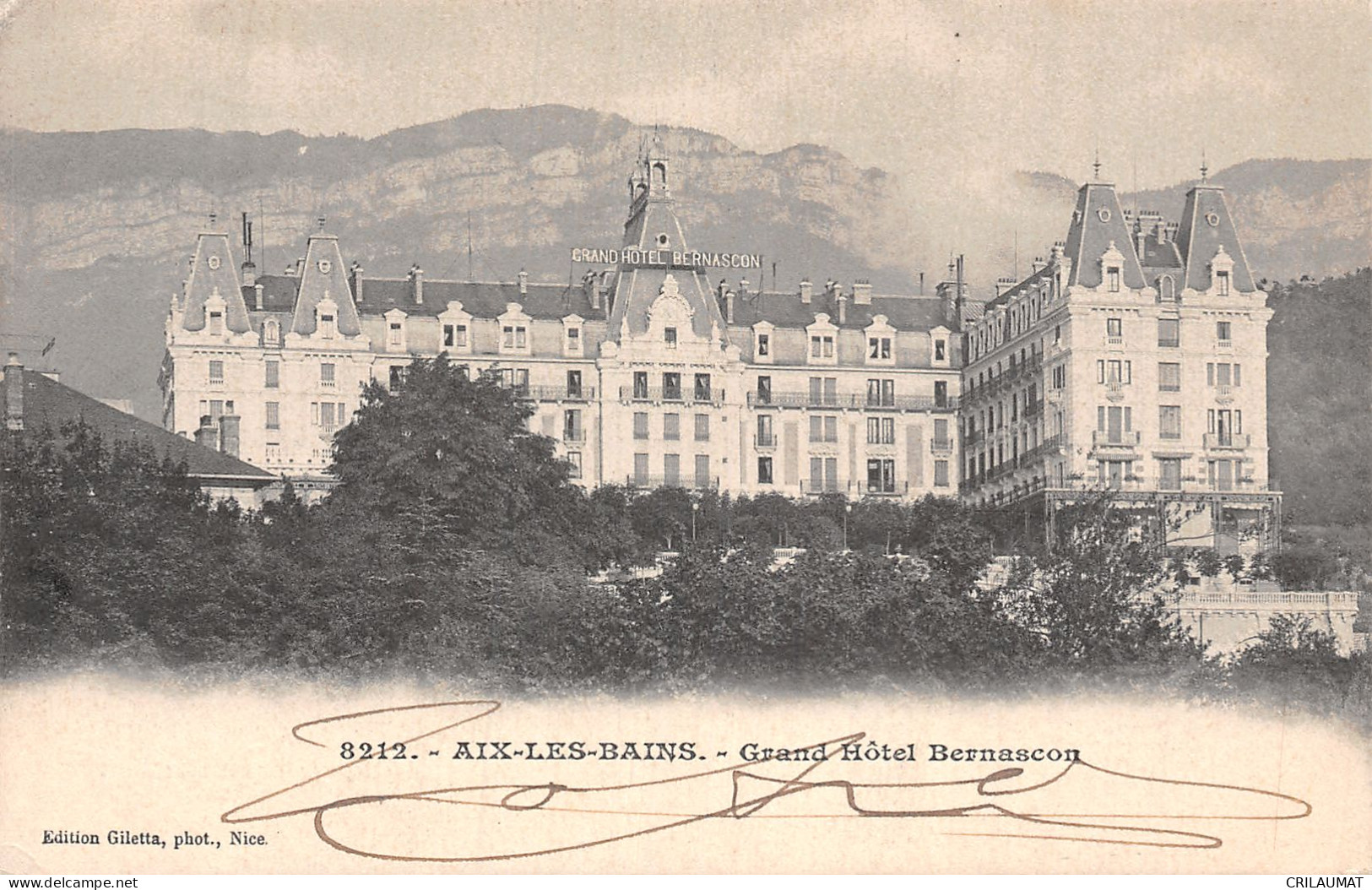 73-AIX LES BAINS-N°5154-G/0243 - Aix Les Bains