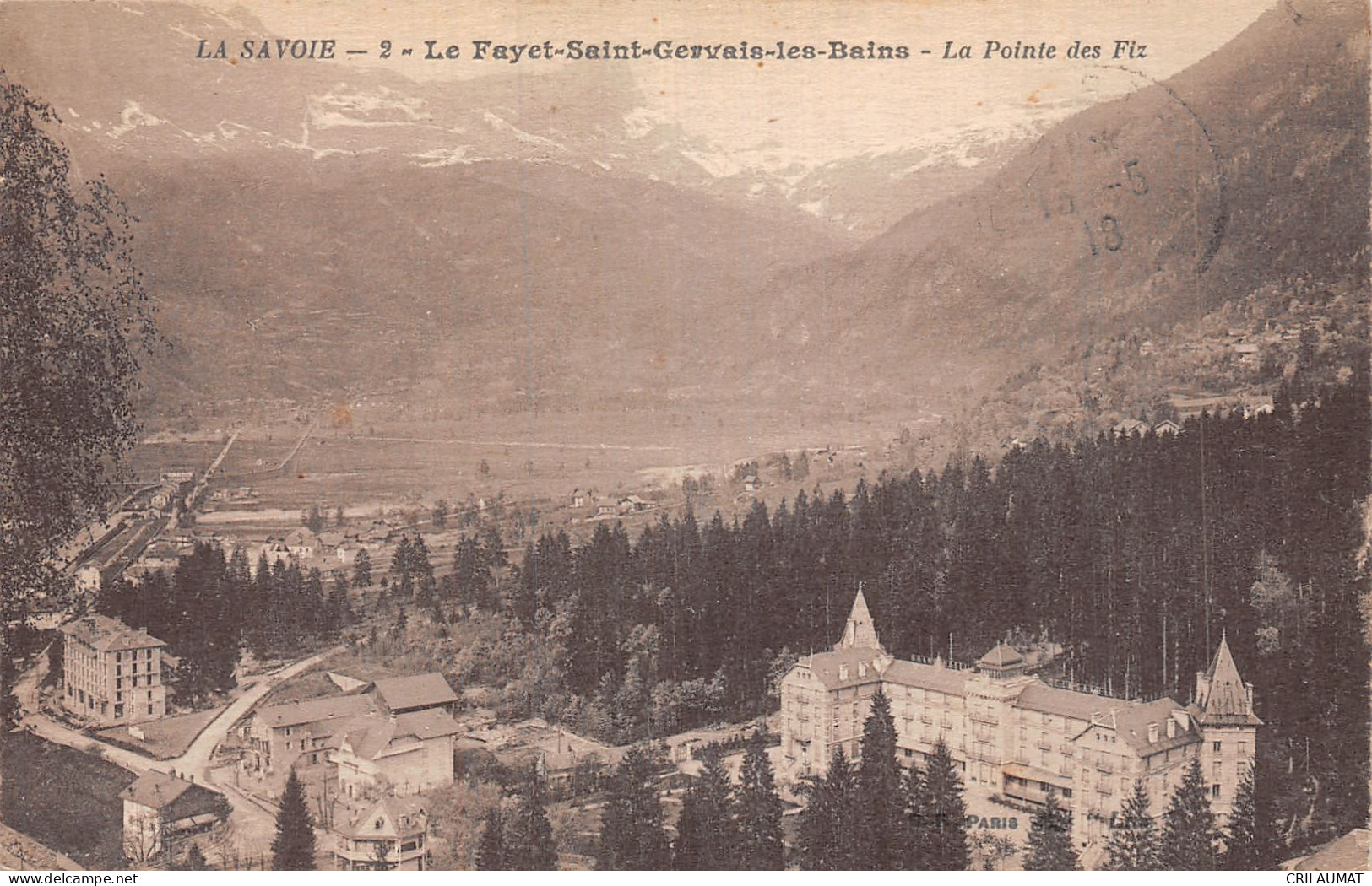 74-SAINT GERVAIS LES BAINS-N°5154-G/0141 - Saint-Gervais-les-Bains