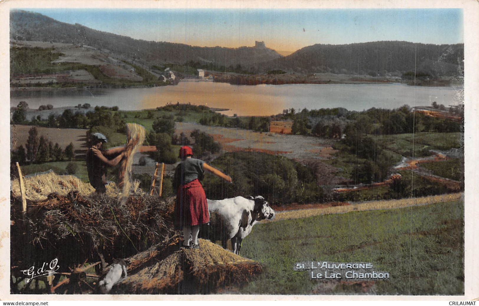 63-LE LAC CHAMBON-N°5155-C/0187 - Other & Unclassified