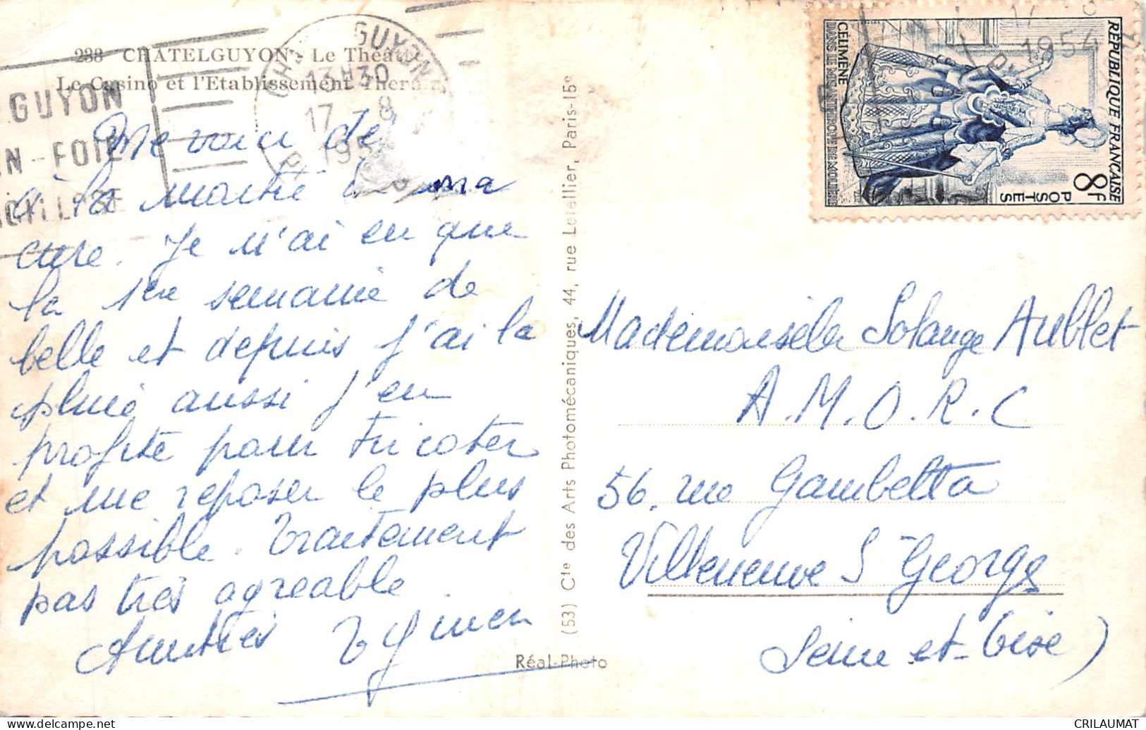 63-CHATELGUYON-N°5155-C/0183 - Other & Unclassified
