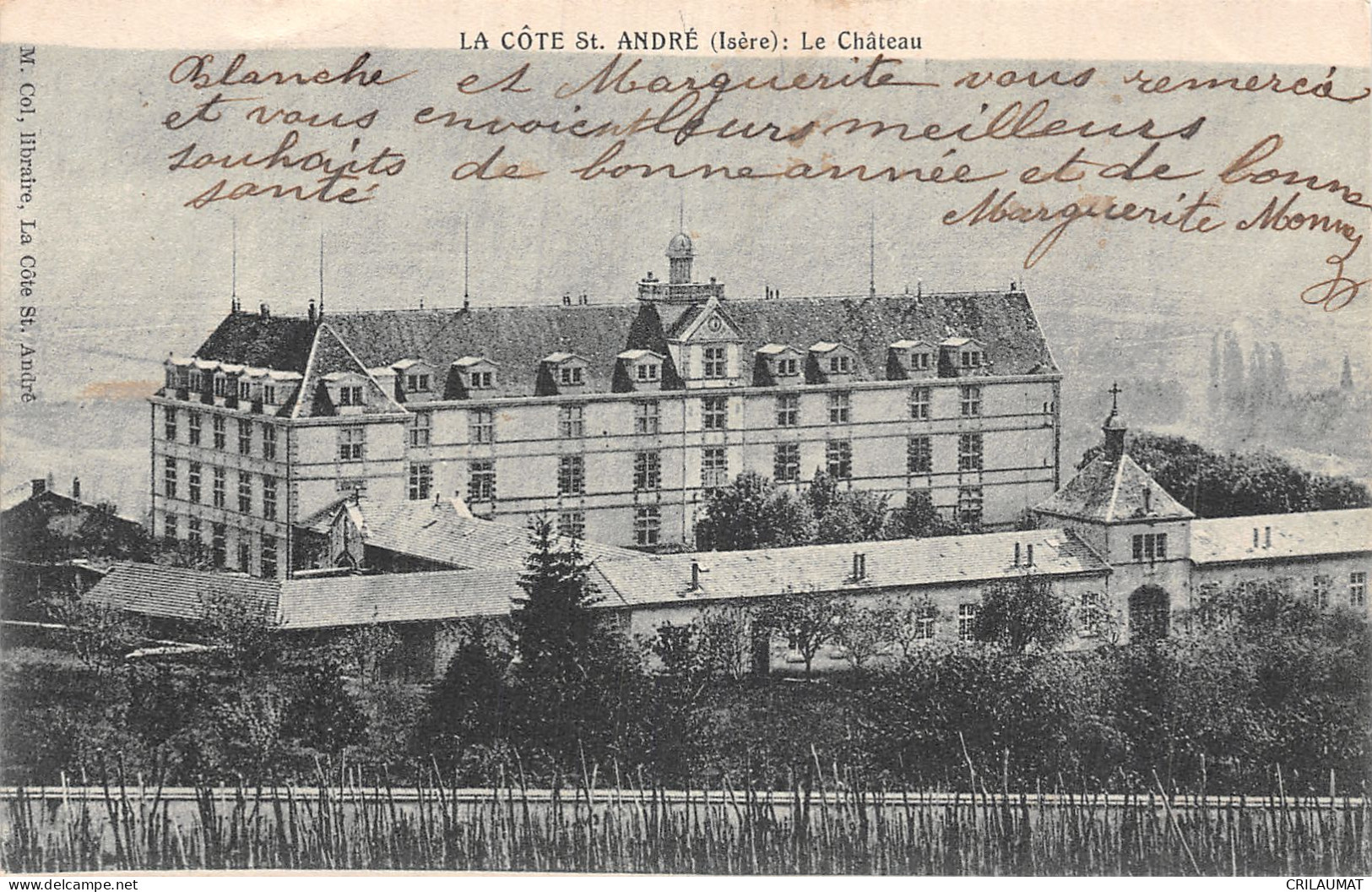 38-LA COTE SAINT ANDRE LE CHÂTEAU-N°5155-C/0097 - La Côte-Saint-André