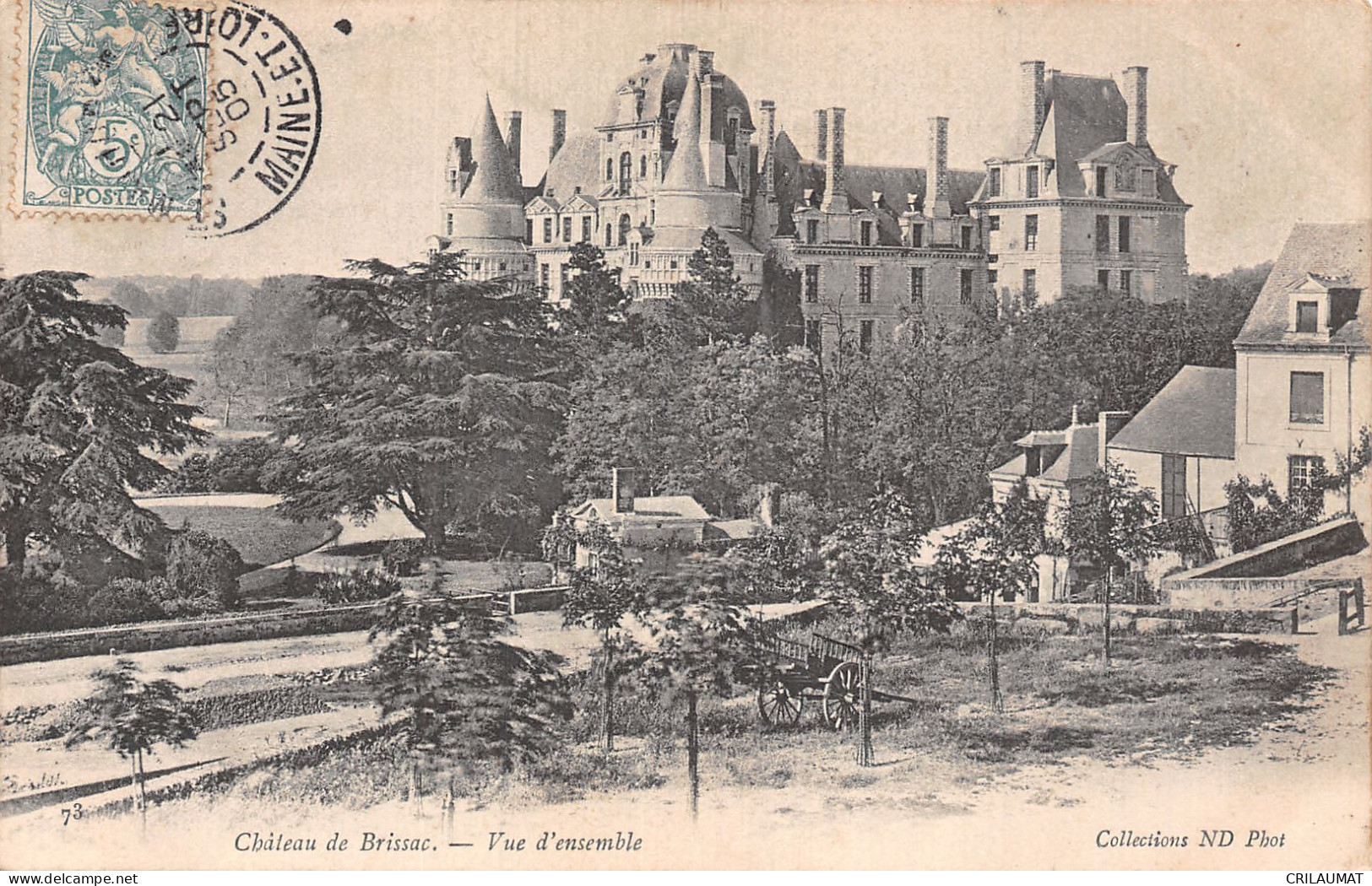 49-BRISSAC LE CHÂTEAU-N°5155-B/0347 - Other & Unclassified