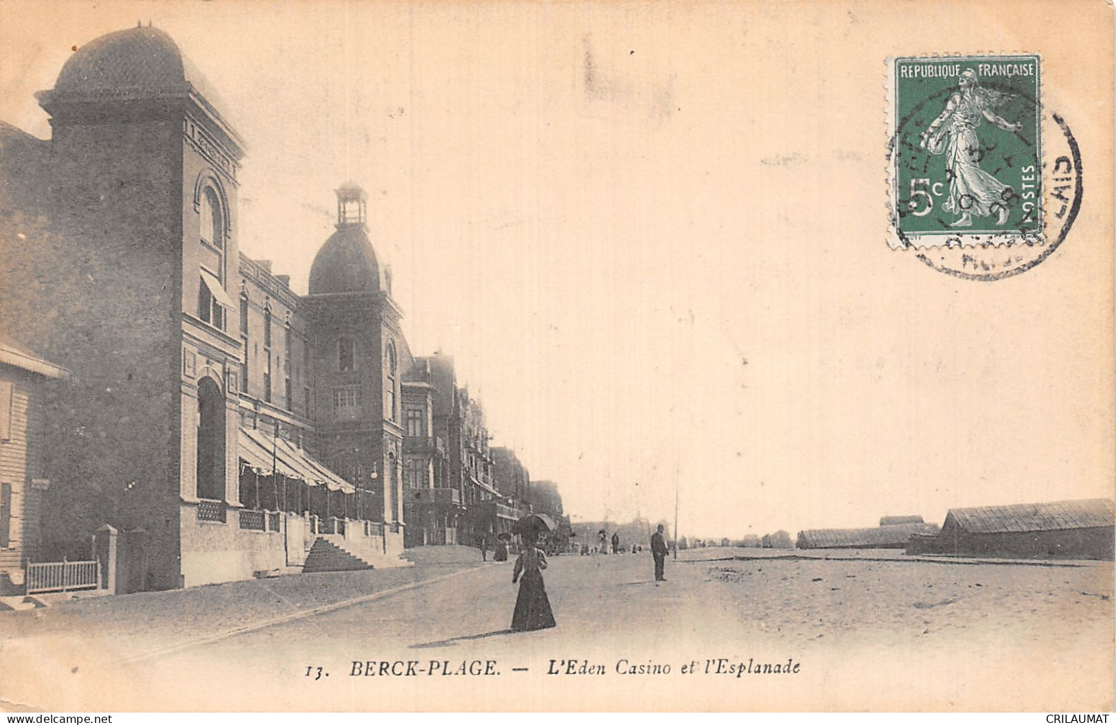 62-BERCK PLAGE-N°5155-B/0289 - Berck