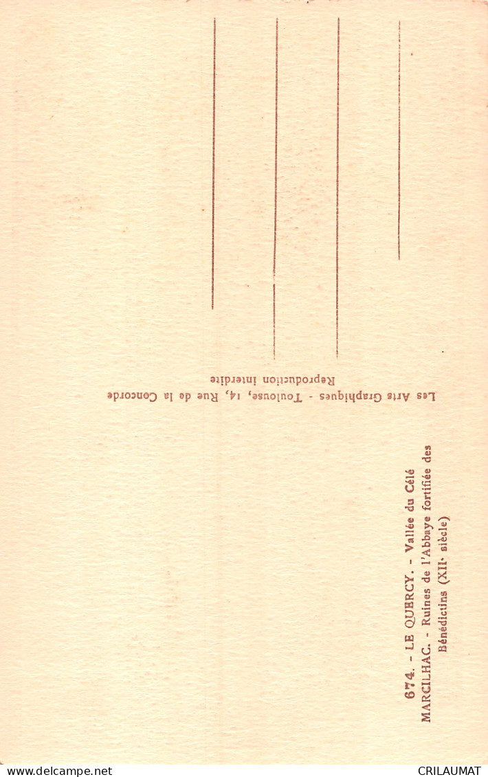 46-MARCILHAC-N°5155-B/0193 - Other & Unclassified