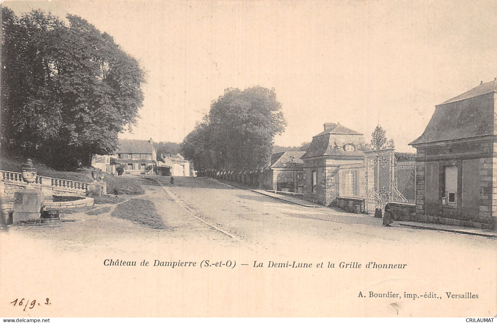 78-DAMPIERRE LE CHÂTEAU-N°5155-B/0163 - Dampierre En Yvelines