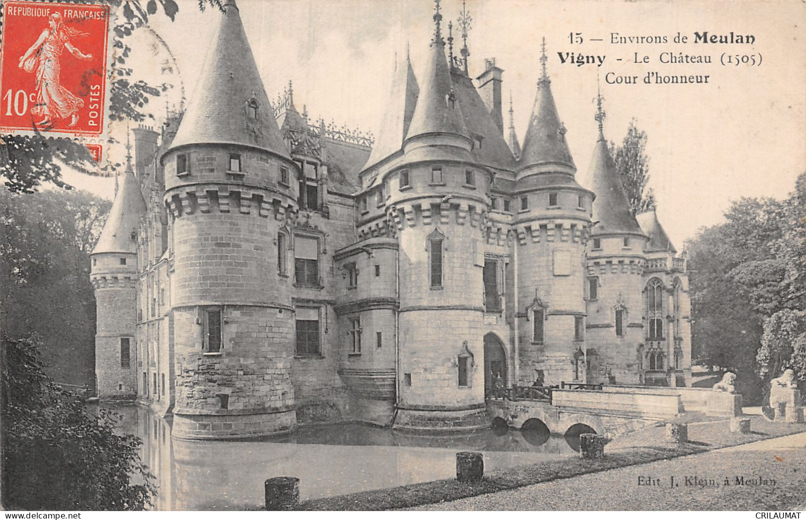 95-VIGNY LE CHÂTEAU-N°5155-B/0151 - Vigny