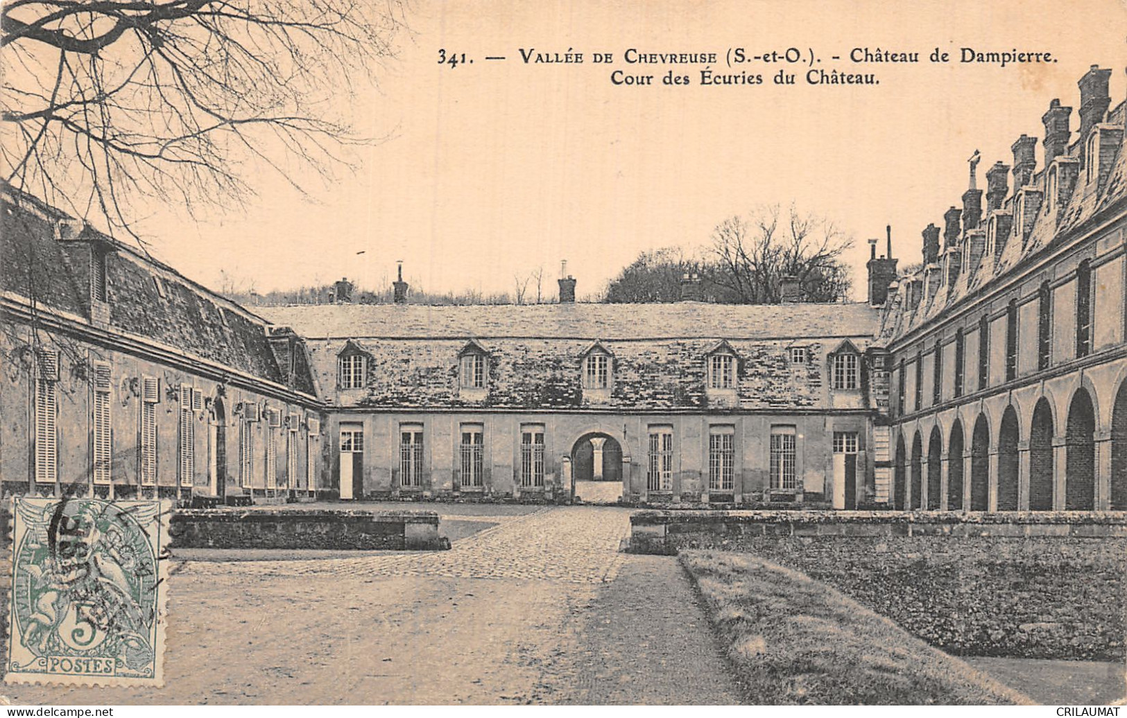 78-VALLEE DE CHEVREUSE CHÂTEAU DE DAMPIERRE-N°5155-B/0137 - Other & Unclassified