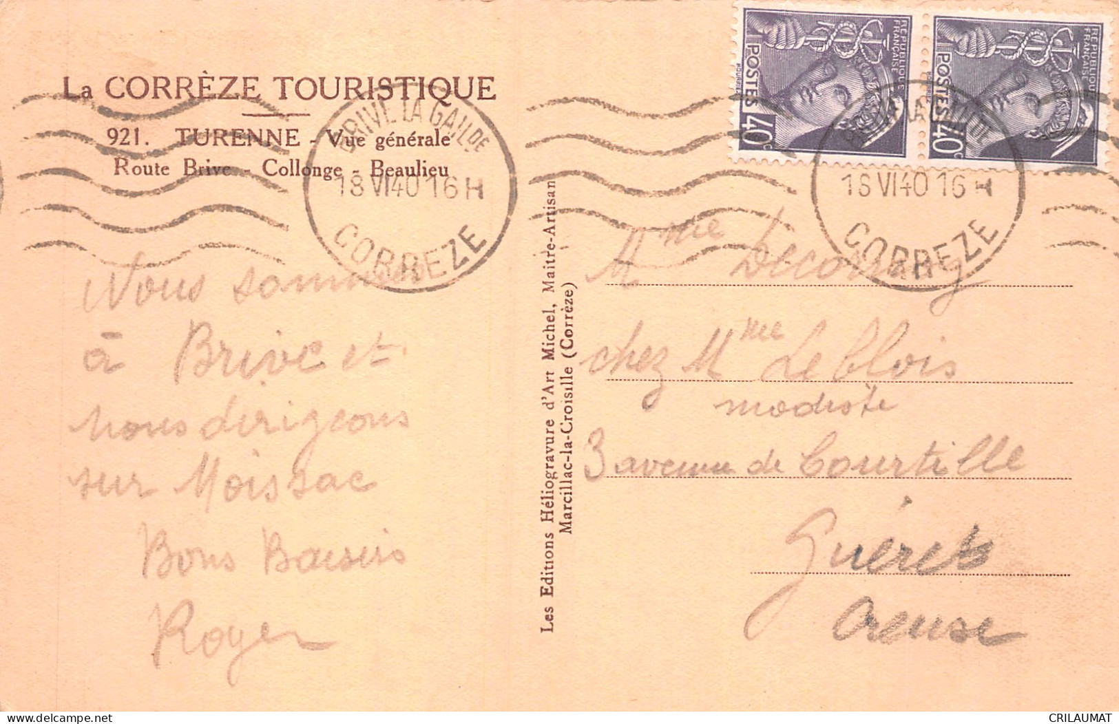 19-TURENNE-N°5155-A/0217 - Other & Unclassified
