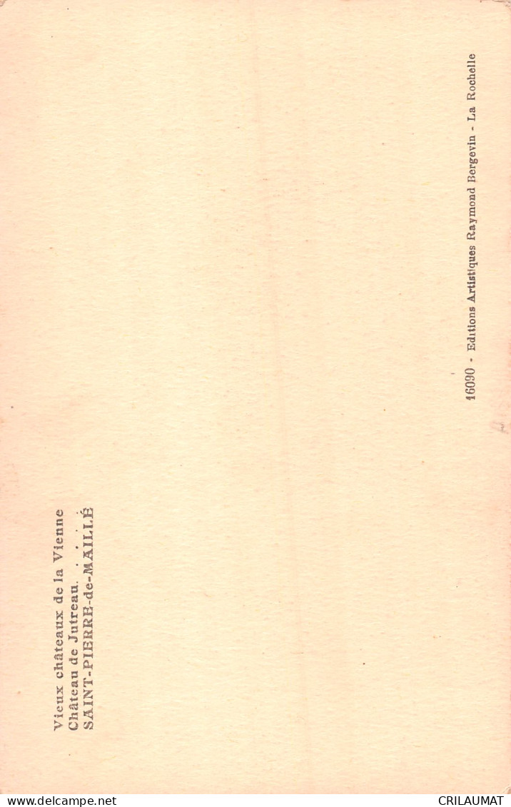 86-SAINT PIERRE DE MAILLE-N°5155-F/0063 - Autres & Non Classés