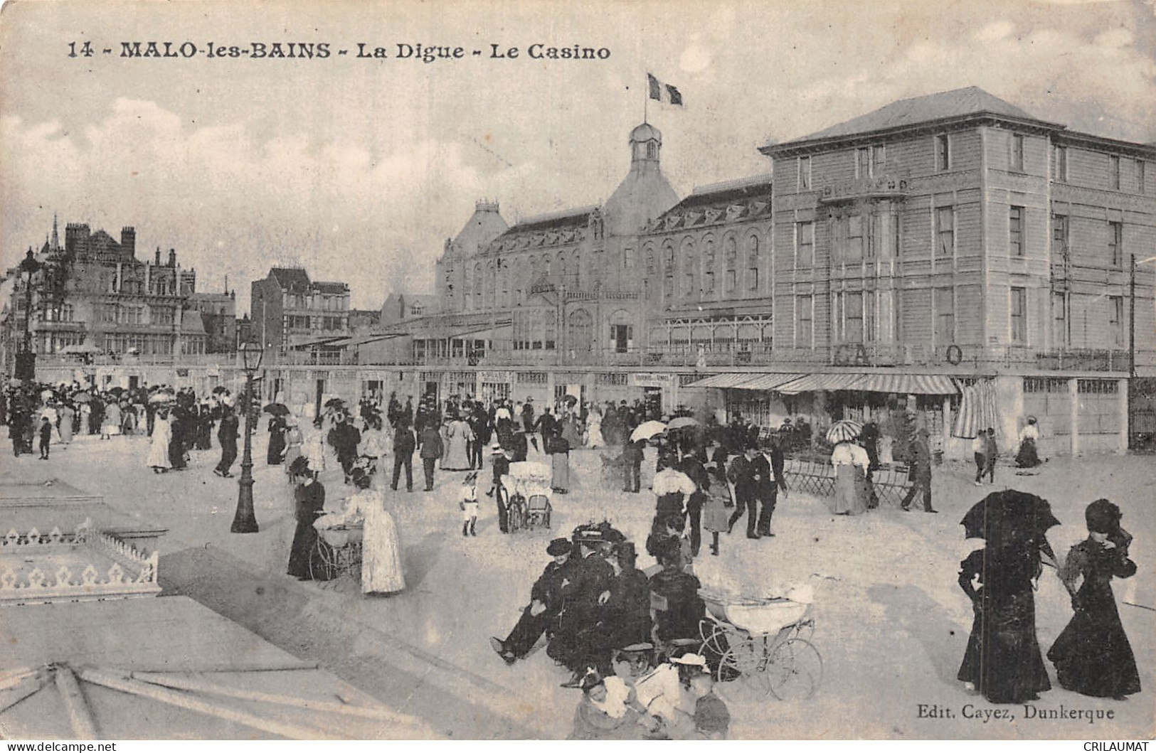 59-MALO LES BAINS-N°5155-E/0369 - Malo Les Bains