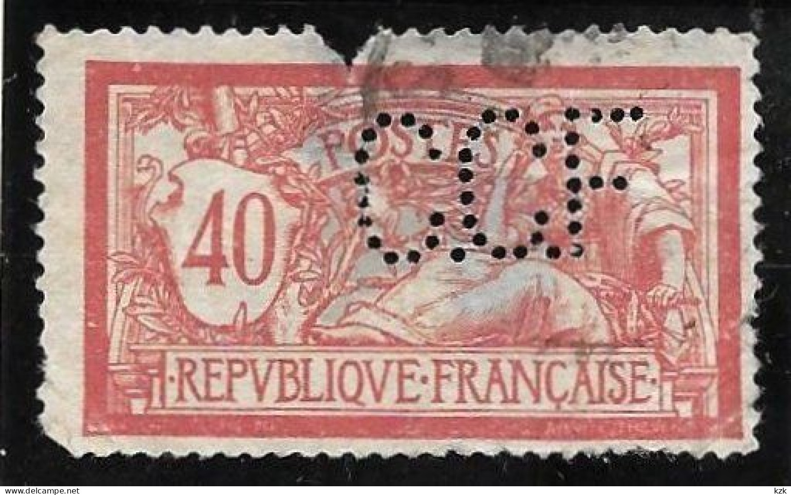 1 04	19	24	N°	119	Perforé	-	CCF 64	-	CREDIT COMMERCIAL DE FRANCE - Used Stamps