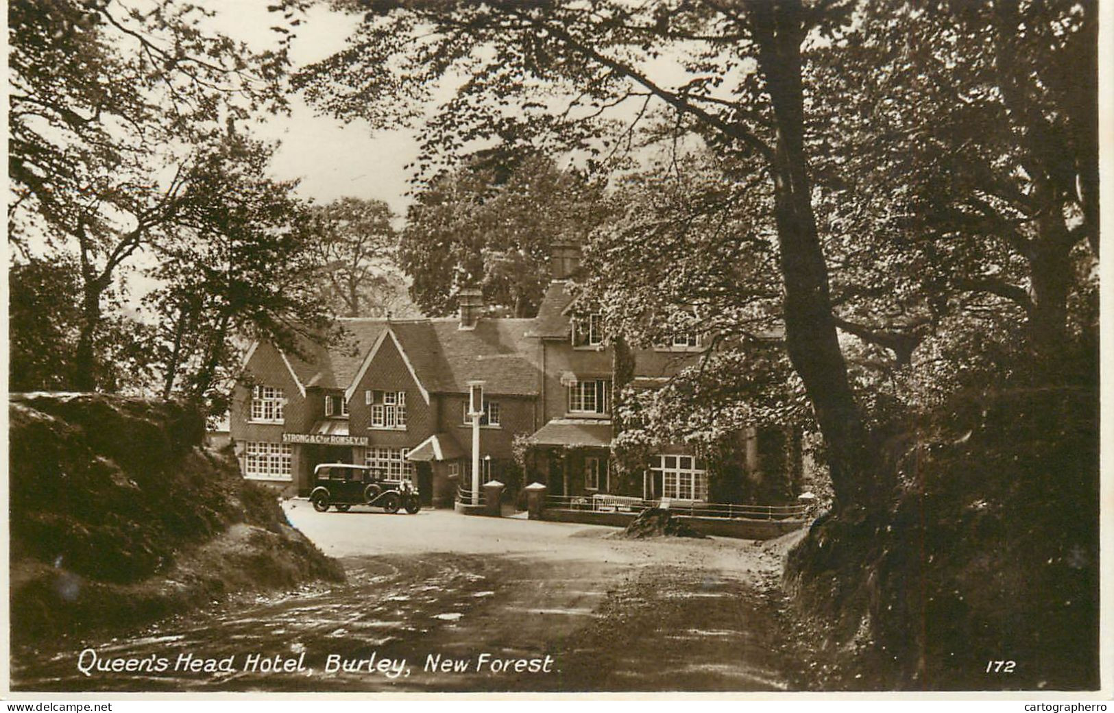 Hants Queen`s Head Hotel Burley New Forest - Other & Unclassified