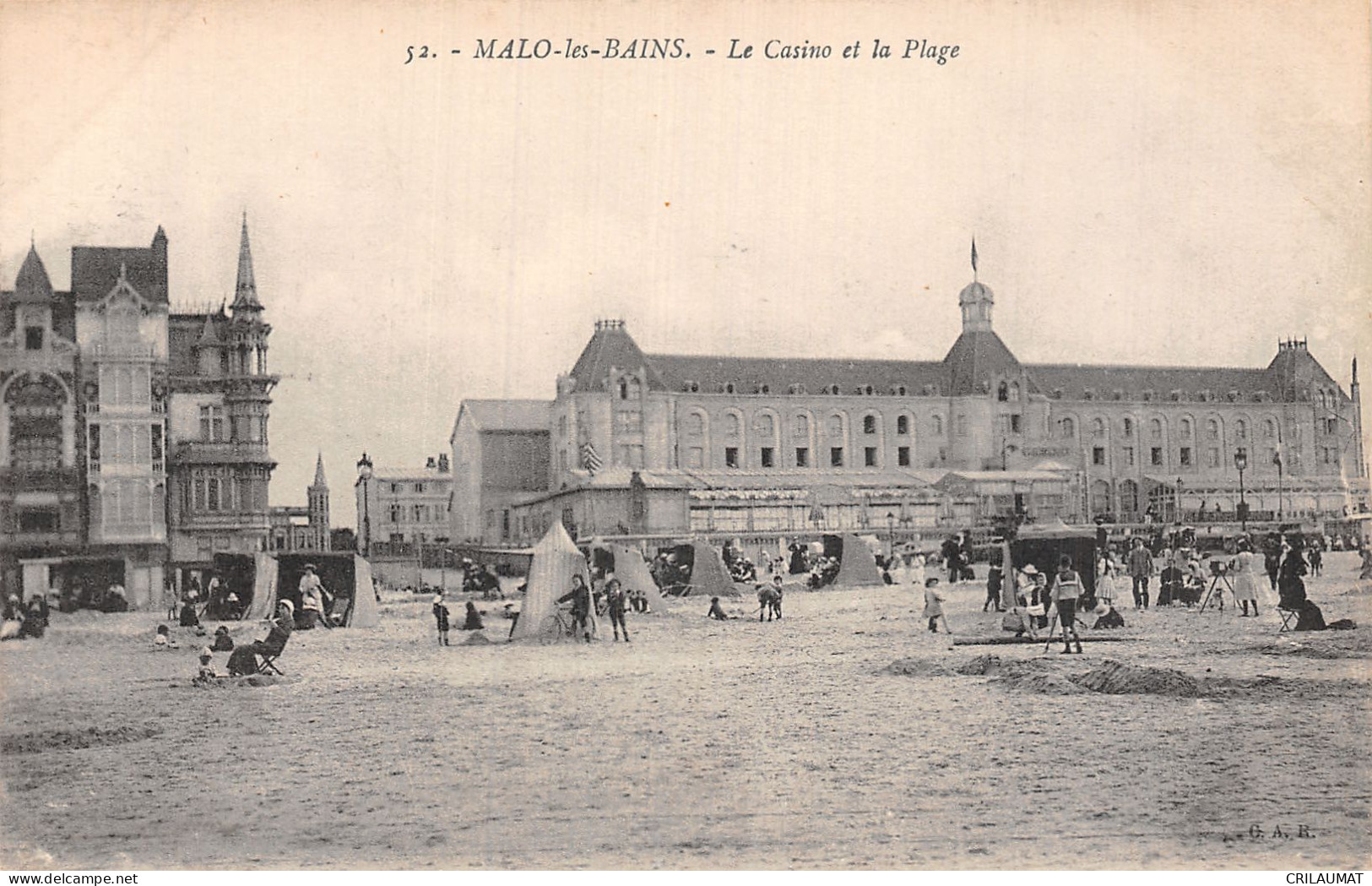 59-MALO LES BAINS-N°5155-D/0059 - Malo Les Bains