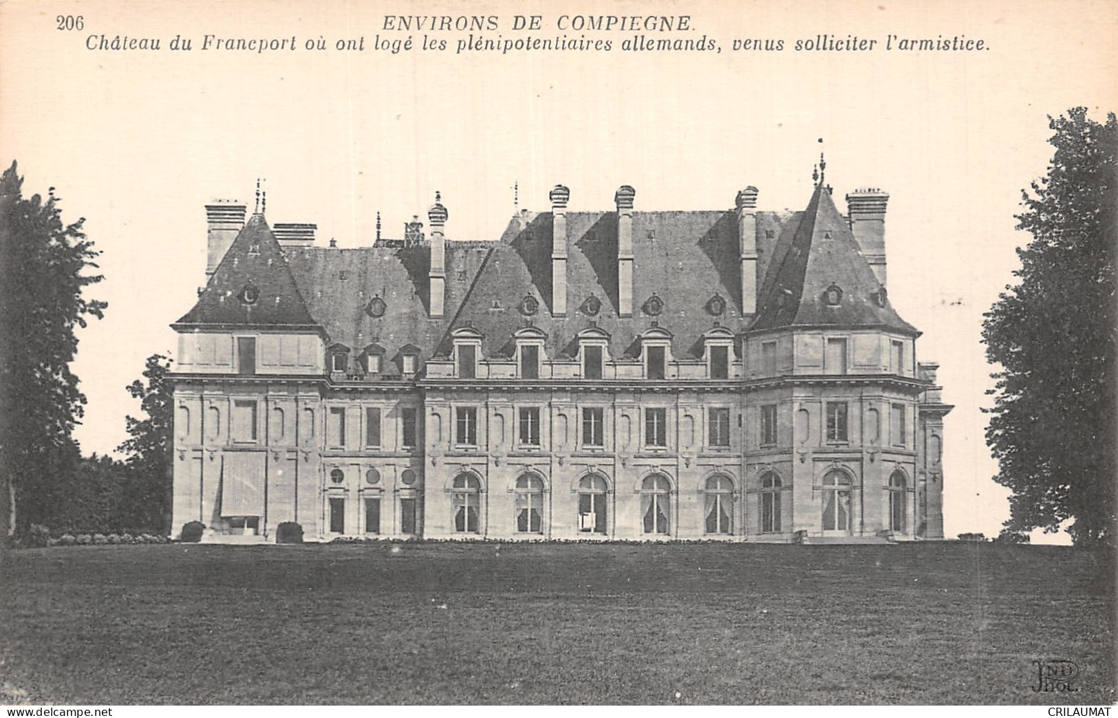 60-CHÂTEAU DU FRANCPORT-N°5155-C/0315 - Other & Unclassified