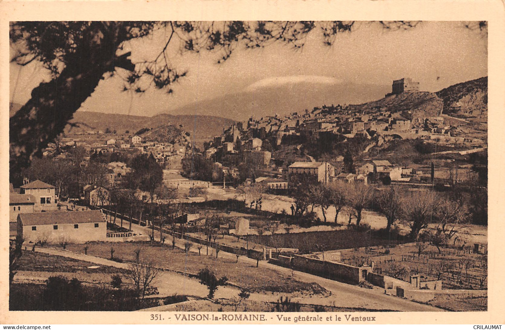 84-VAISON LA ROMAINE-N°5155-H/0171 - Vaison La Romaine