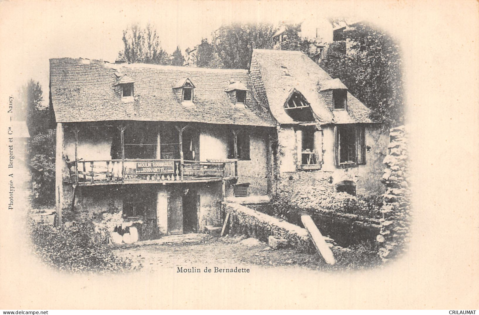 65-LOURDES MOULIN DE BERNADETTE-N°5155-G/0209 - Lourdes