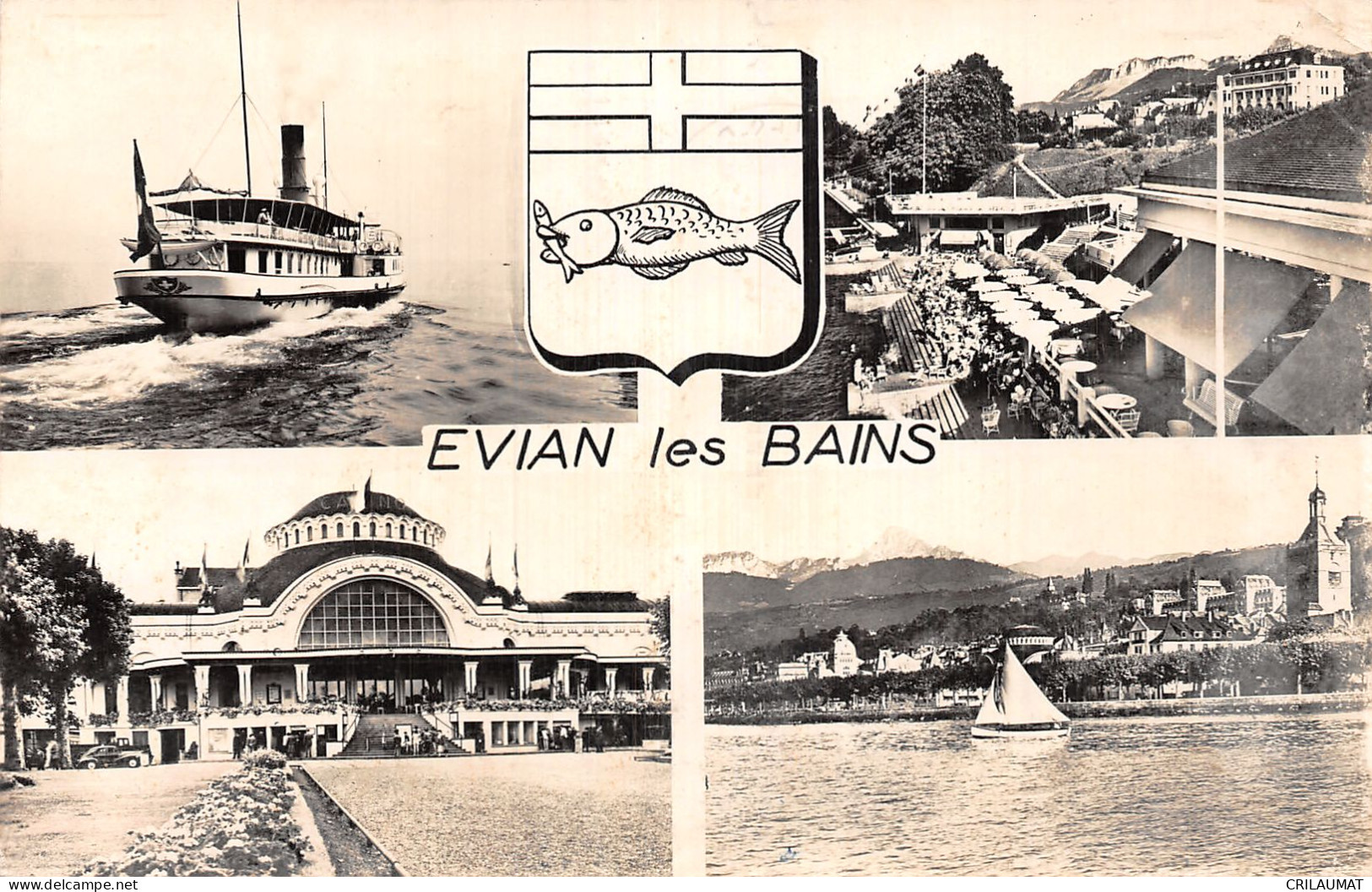 74-EVIAN LES BAINS-N°5155-G/0113 - Evian-les-Bains