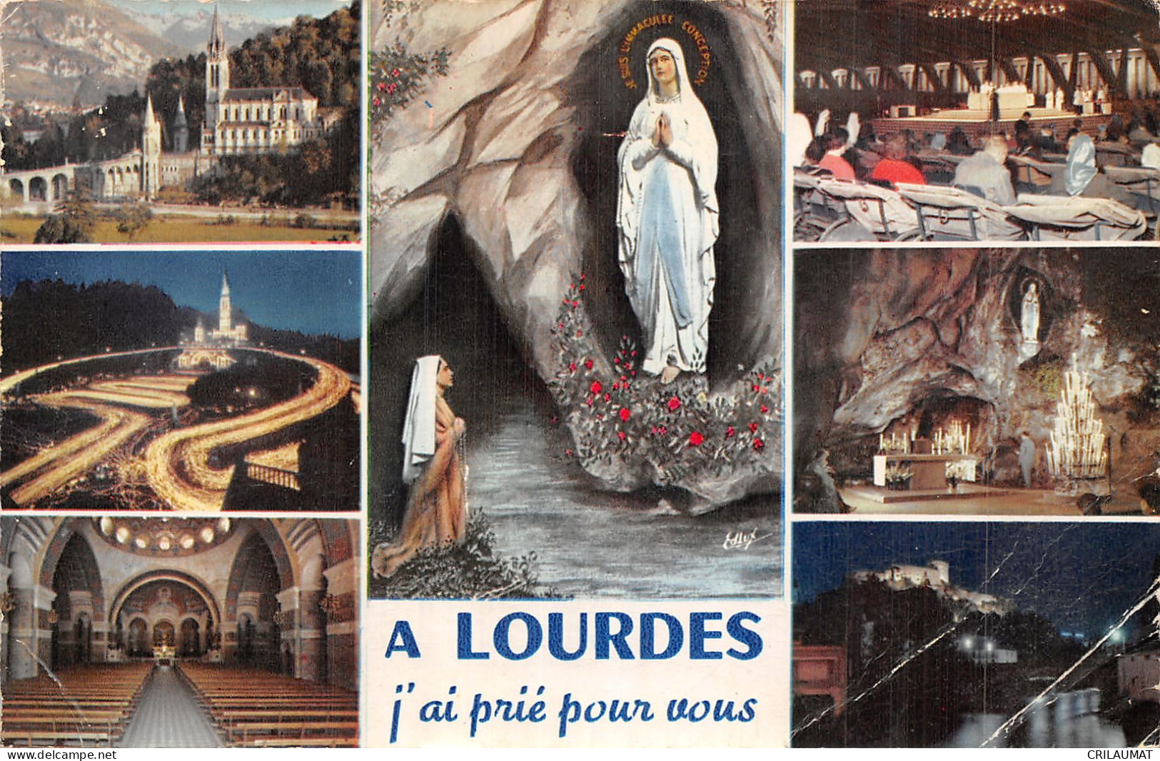 65-LOURDES-N°5155-F/0379 - Lourdes