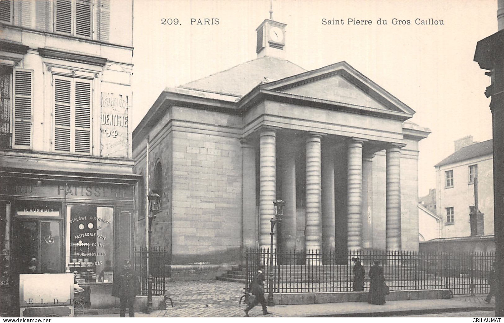 75-PARIS SAINT PIERRE DU GROS CAILLOU-N°5156-B/0189 - Sonstige & Ohne Zuordnung
