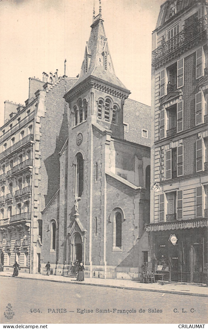 75-PARIS EGLISE SAINT FRANCOIS DE SALES-N°5156-B/0077 - Chiese