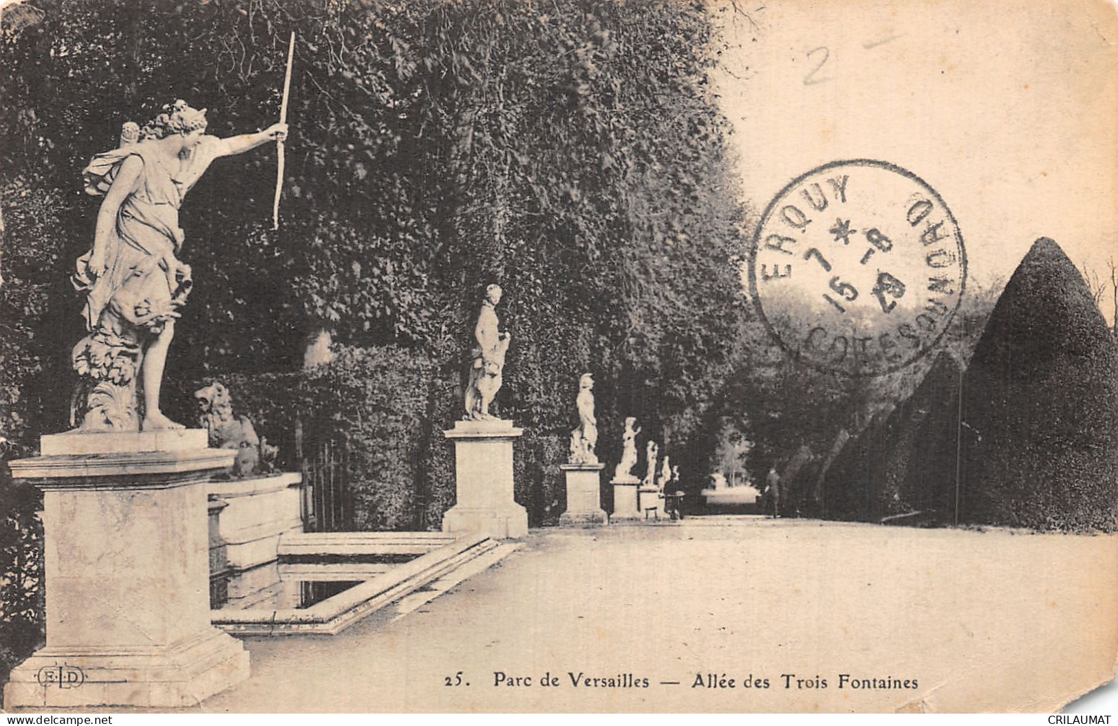 78-VERSAILLES LE PARC-N°5156-A/0287 - Versailles (Château)