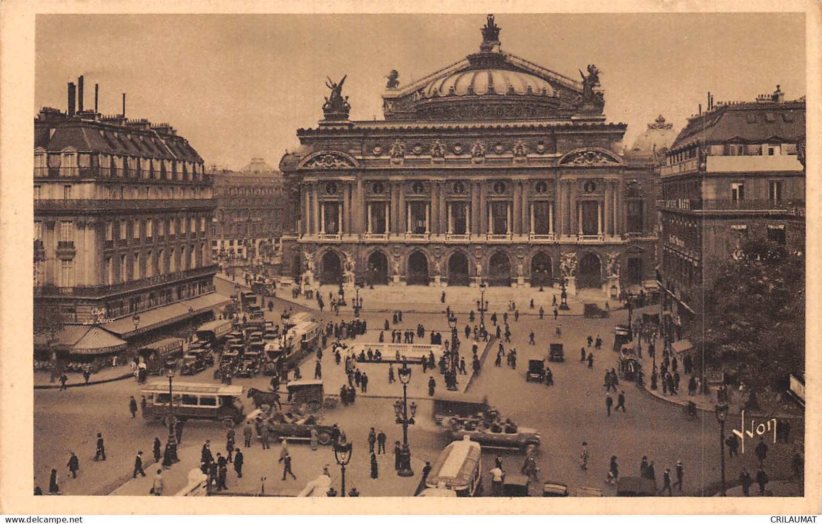 75-PARIS PLACE DE L OPERA-N°5156-A/0059 - Sonstige & Ohne Zuordnung