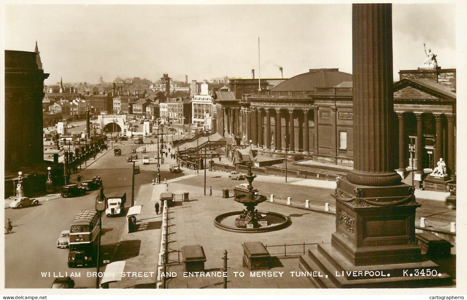 Liverpool William Brown Street Mersey Tunnel Entrance - Liverpool