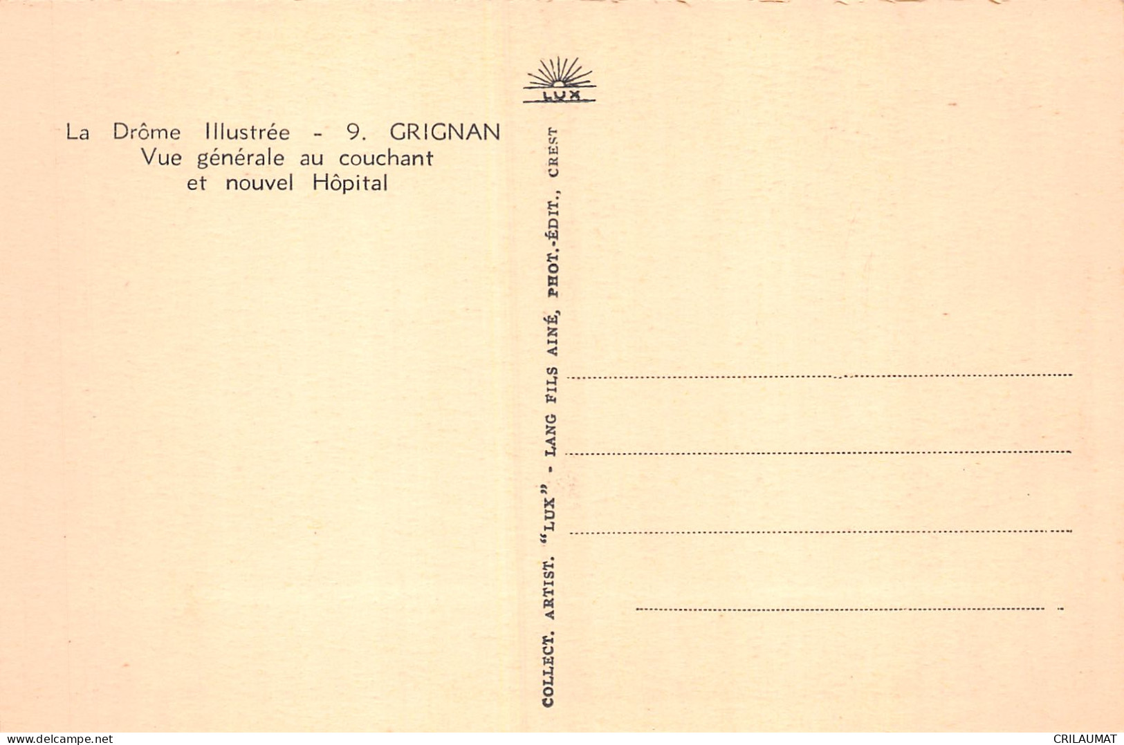 26-GRIGNAN-N°5155-H/0301 - Grignan