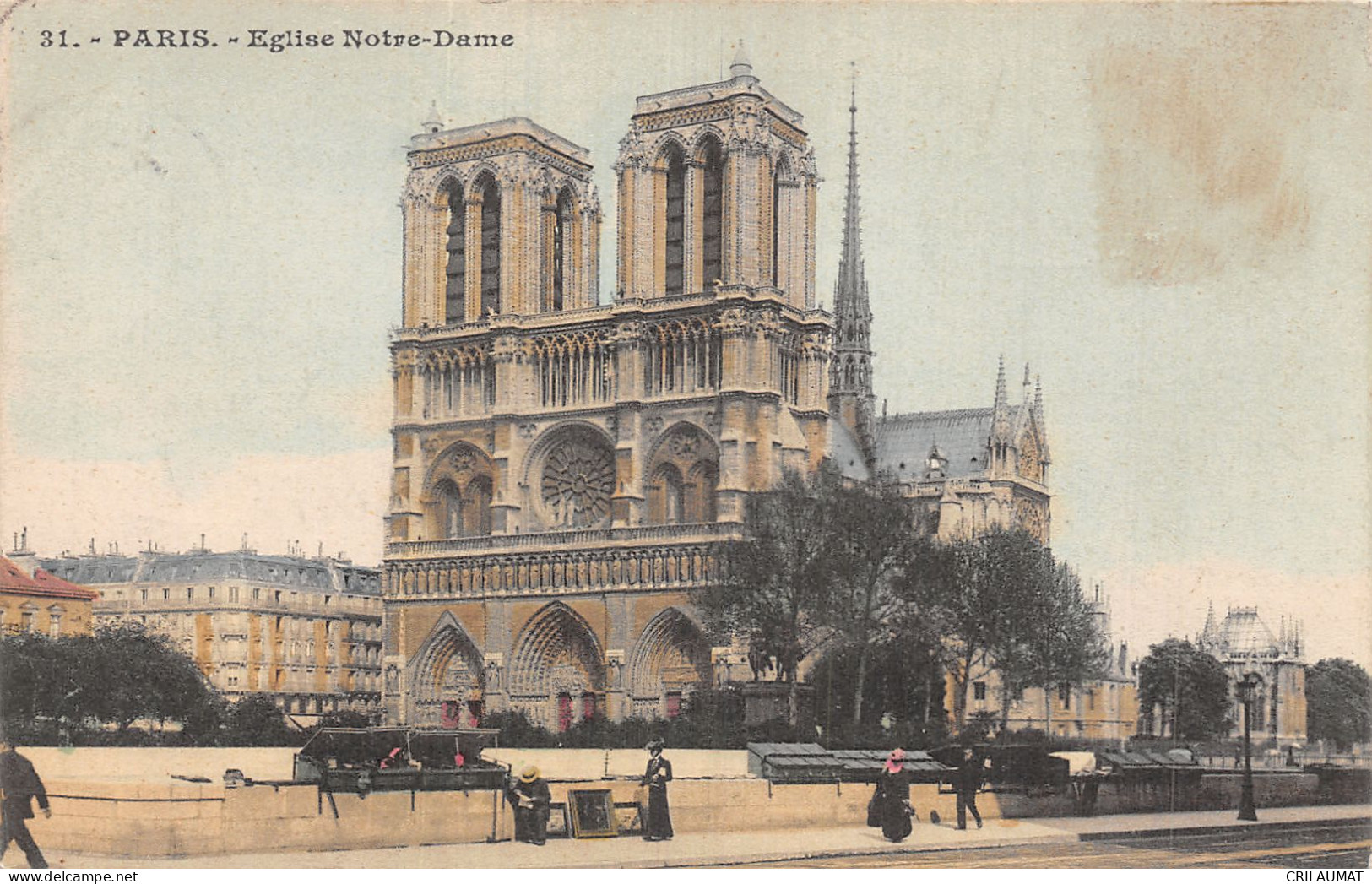 75-PARIS EGLISE NOTRE DAME-N°5156-E/0335 - Eglises