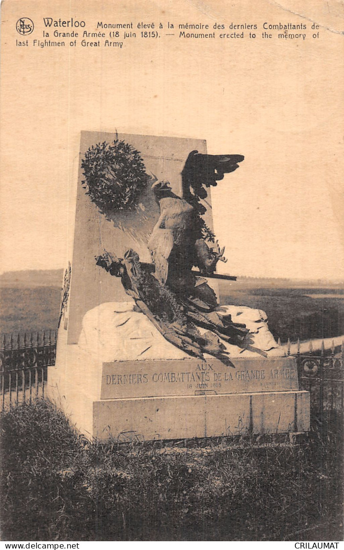 TH-WATERLOO MONUMENT-N°5156-E/0223 - Autres & Non Classés