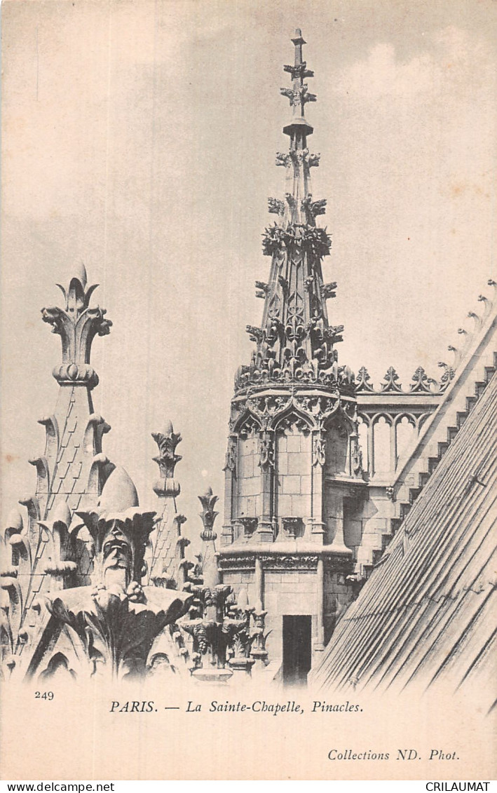 75-PARIS LA SAINTE CHAPELLE-N°5156-D/0311 - Sonstige & Ohne Zuordnung