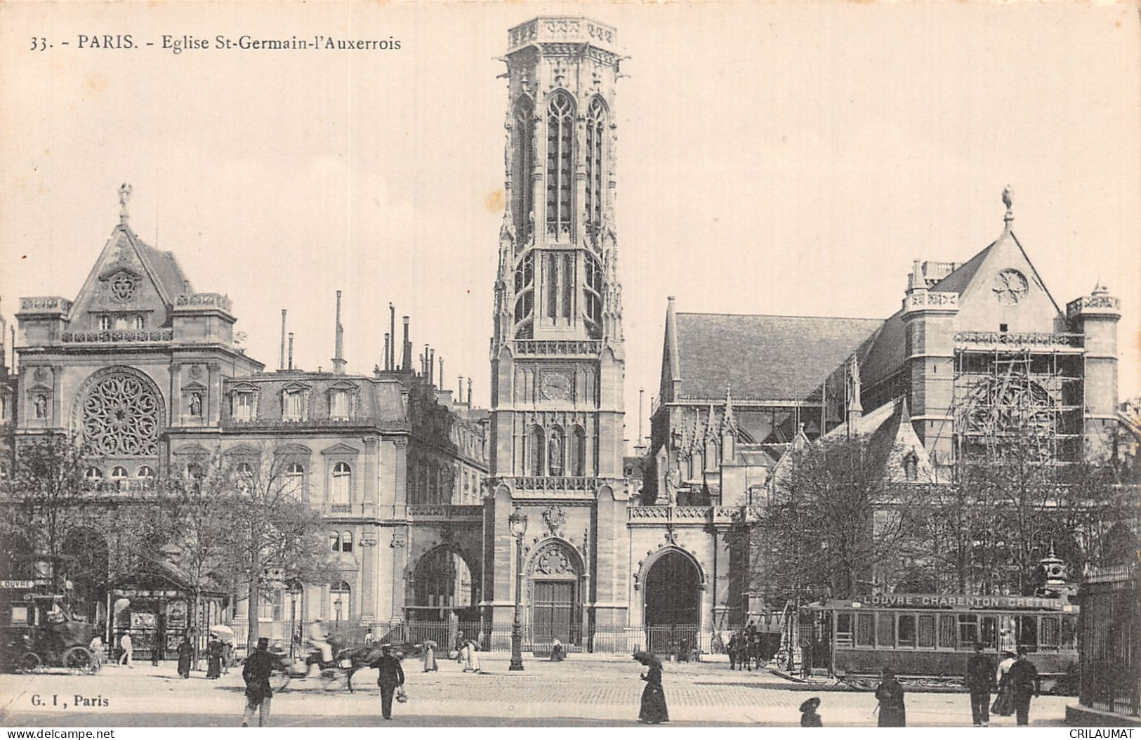75-PARIS EGLISE SAINT GERMAIN L AUXERROIS-N°5156-C/0265 - Kirchen