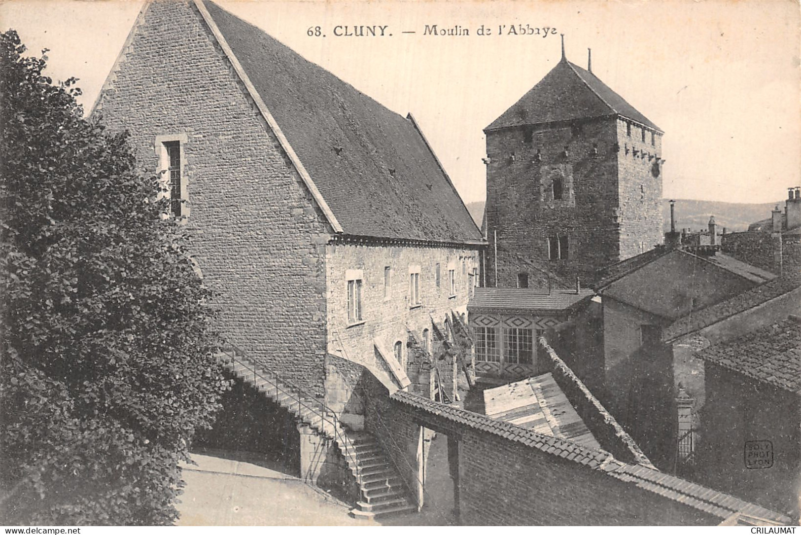 71-CLUNY MOULIN DE L ABBAYE-N°5156-C/0241 - Cluny